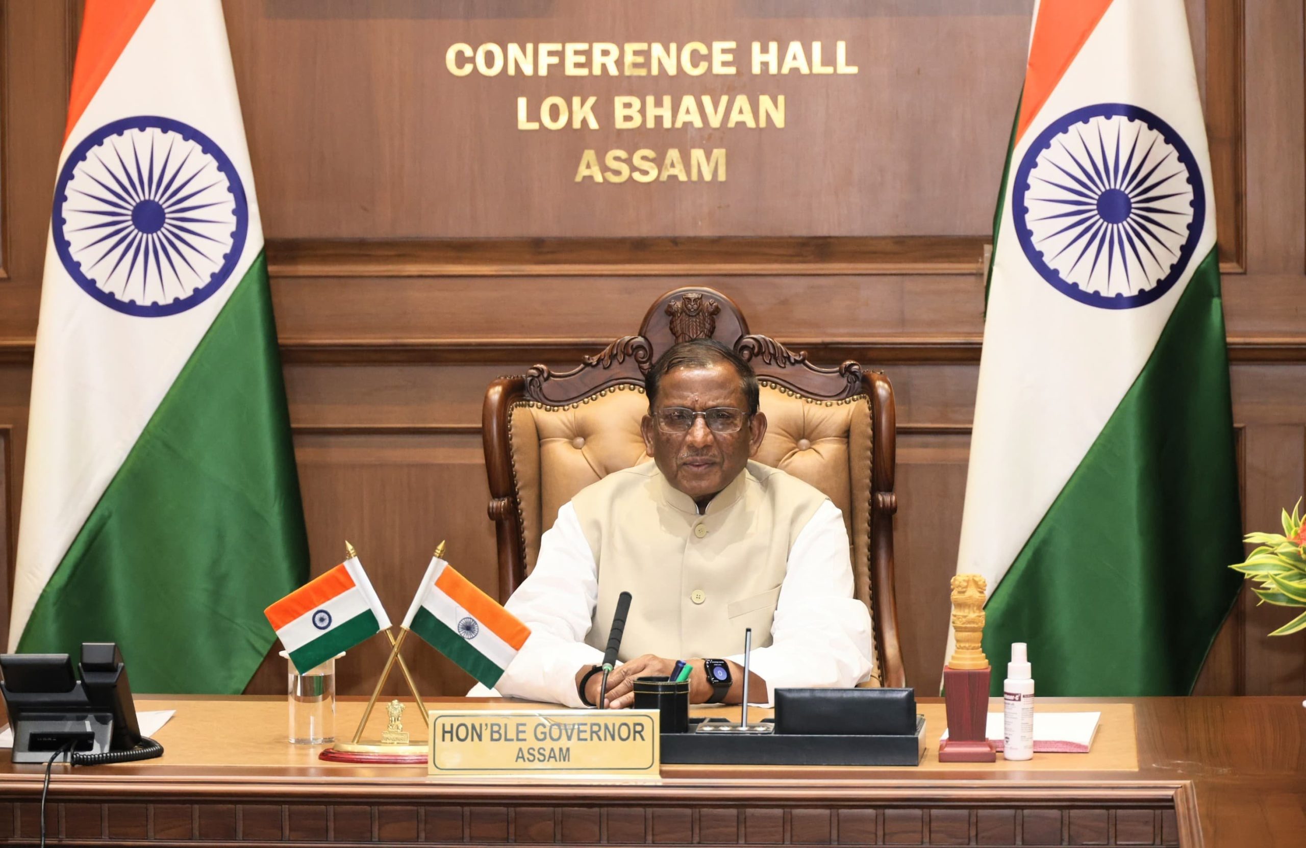 ৰাজ্যৰ জনসাধাৰণক লোকপিয়লত সক্রিয়ভাৱে অংশগ্ৰহণ কৰিবলৈ আহ্বান ৰাজ্যপাল লক্ষ্মণ প্ৰসাদ আচাৰ্যৰ