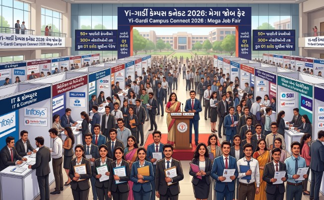 સૌરાષ્ટ્રના વિદ્યાર્થીઓ માટે નોકરીઓનો મહાકુંભ : એક જ સ્થળેથી મળશે 300+ નોકરીની તકો