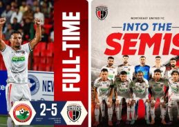 NorthEast United FC beat Shillong Lajong 5-2 to reach Durand Cup semi-finals NorthEast United FC beat Shillong Lajong 5-2 to reach Durand Cup semi-finals