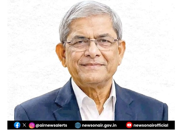 बांग्लादेश नेशनलिस्ट पार्टी के वरिष्ठ नेता मिर्ज़ा फखरुल इस्लाम आलमगीर बांग्लादेश के 23वें राष्ट्रपति चुने गए