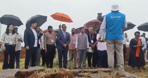 डॉ. मनसुख मांडविया ने ब्रिक्स देशों के प्रतिनिधियों के साथ थोटलकोंडा बौद्ध विरासत स्थल का दौरा किया