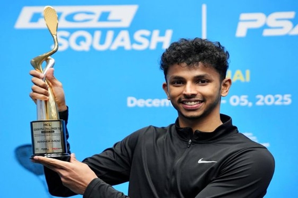 Velavan Senthilkumar wins PSA Budapest Squash Open title in Hungary