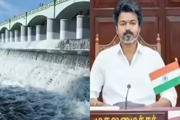 Tamil Nadu: CM Vijay says his govt will not give up demand for rightful share of Cauvery water