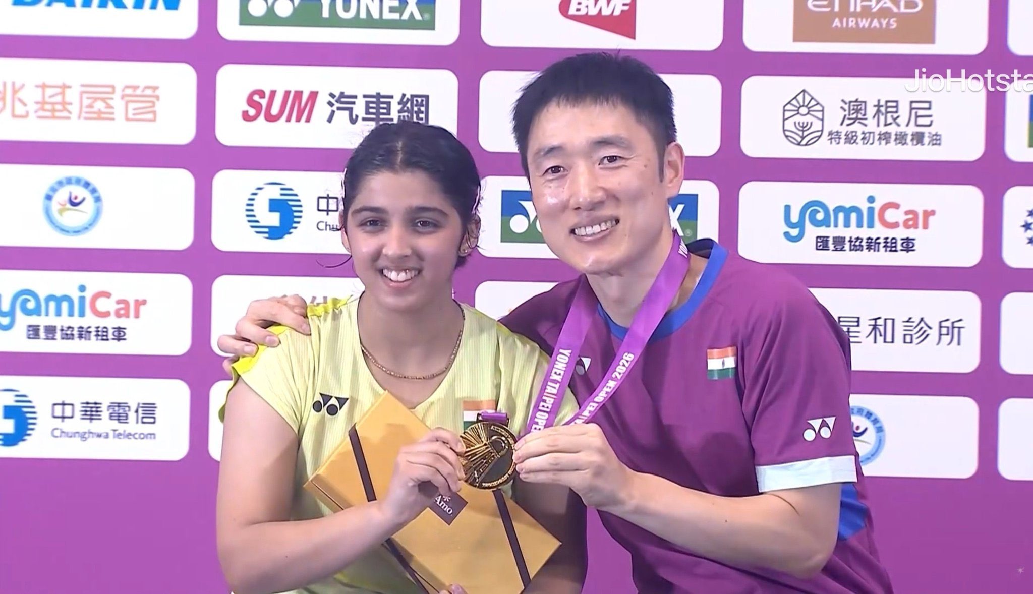 Tanvi Sharma claims her maiden BWF World Tour title at Taipei Open