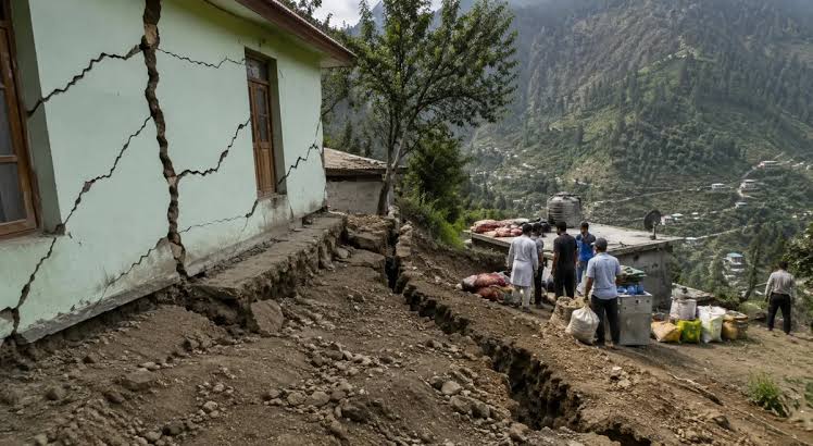 Three families evacuated after land subsidence in Jammu and Kashmir’s Ramban district