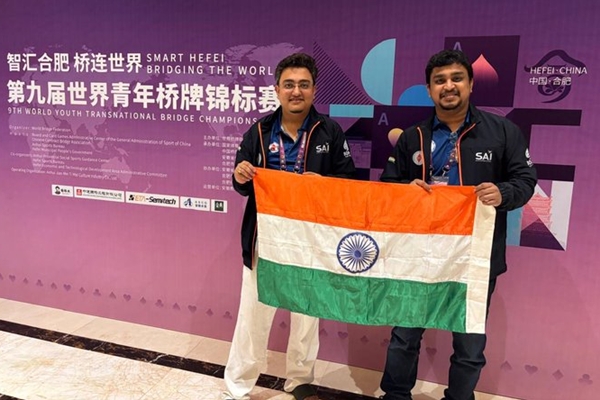Sagnik-Sayantan win Gold medal in Under-31 Pairs at 9th World Bridge Federation Youth Transnational Championships
