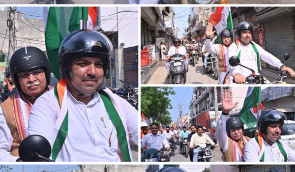 Union Minister Manohar Lal joins Tiranga Yatra under Har Ghar Tiranga campaign
