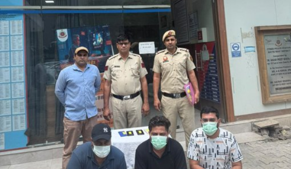 दिल्ली पुलिस की अपराध शाखा ने किया अंतरराष्‍ट्रीय साइबर ठगी का भंडाफोड़, 4 आरोपी गिरफ्तार