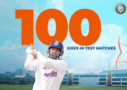Rishabh Pant becomes first Indian & fourth in world to hit 100 sixes in Test Cricket