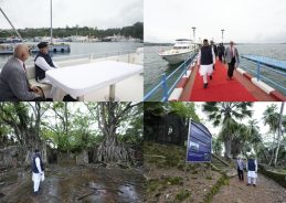Vice President Radhakrishnan Visits Historic Sites on Netaji Subhas Chandra Bose Island Vice President Radhakrishnan Visits Historic Sites on Netaji Subhas Chandra Bose Island
