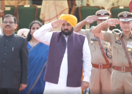Punjab CM Bhagwant Mann unfurls National Flag at state-level Independence Day ceremony