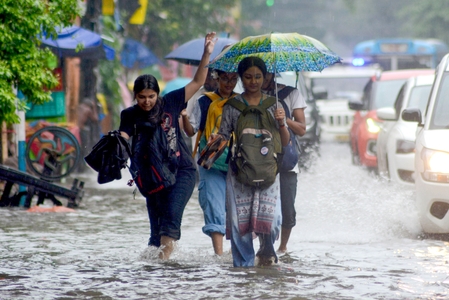 Heavy rain triggers flood-like situation in several Agartala districts