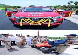 Andhra Pradesh CM N Chandrababu Naidu Launches 58 Modern Fire-Fighting Vehicles