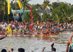 Keralam: Aromal Chundan wins 72nd Nehru Trophy Boat Race in Alappuzha