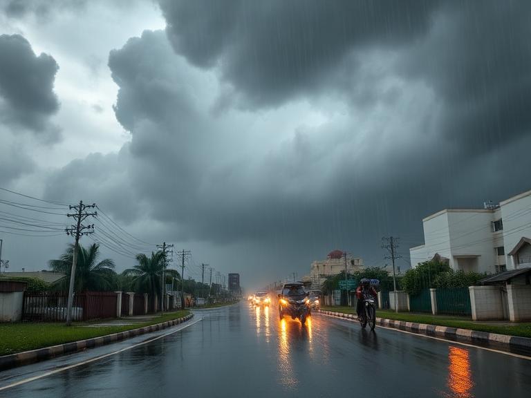 मौसम विभाग ने ओडिशा में अगले दो दिनों के लिए भारी बारिश का रेड अलर्ट जारी किया