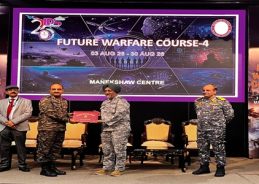 Fourth Tri-Services Future Warfare Course Concludes in New Delhi