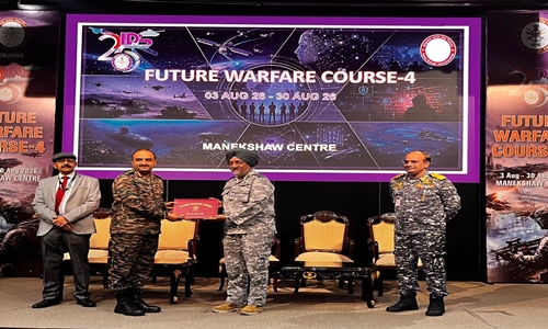 Fourth Tri-Services Future Warfare Course Concludes in New Delhi