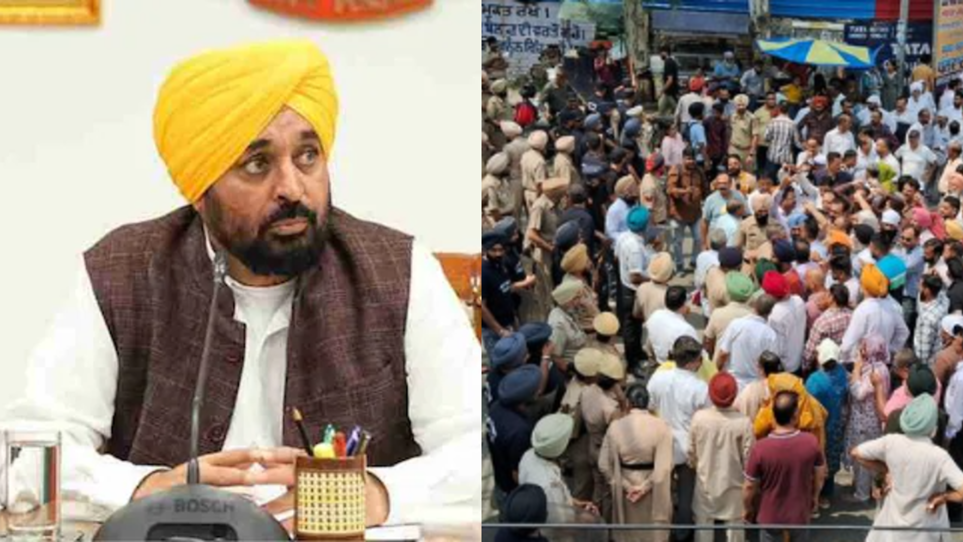 पंजाब सरकार ने हड़ताल पर जाने वाले कर्मचारियों के खिलाफ की कार्रवाई