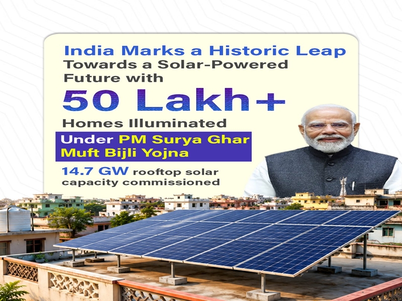 Over 50 lakh households benefited from rooftop solar installation: Energy Minister Pralhad Joshi