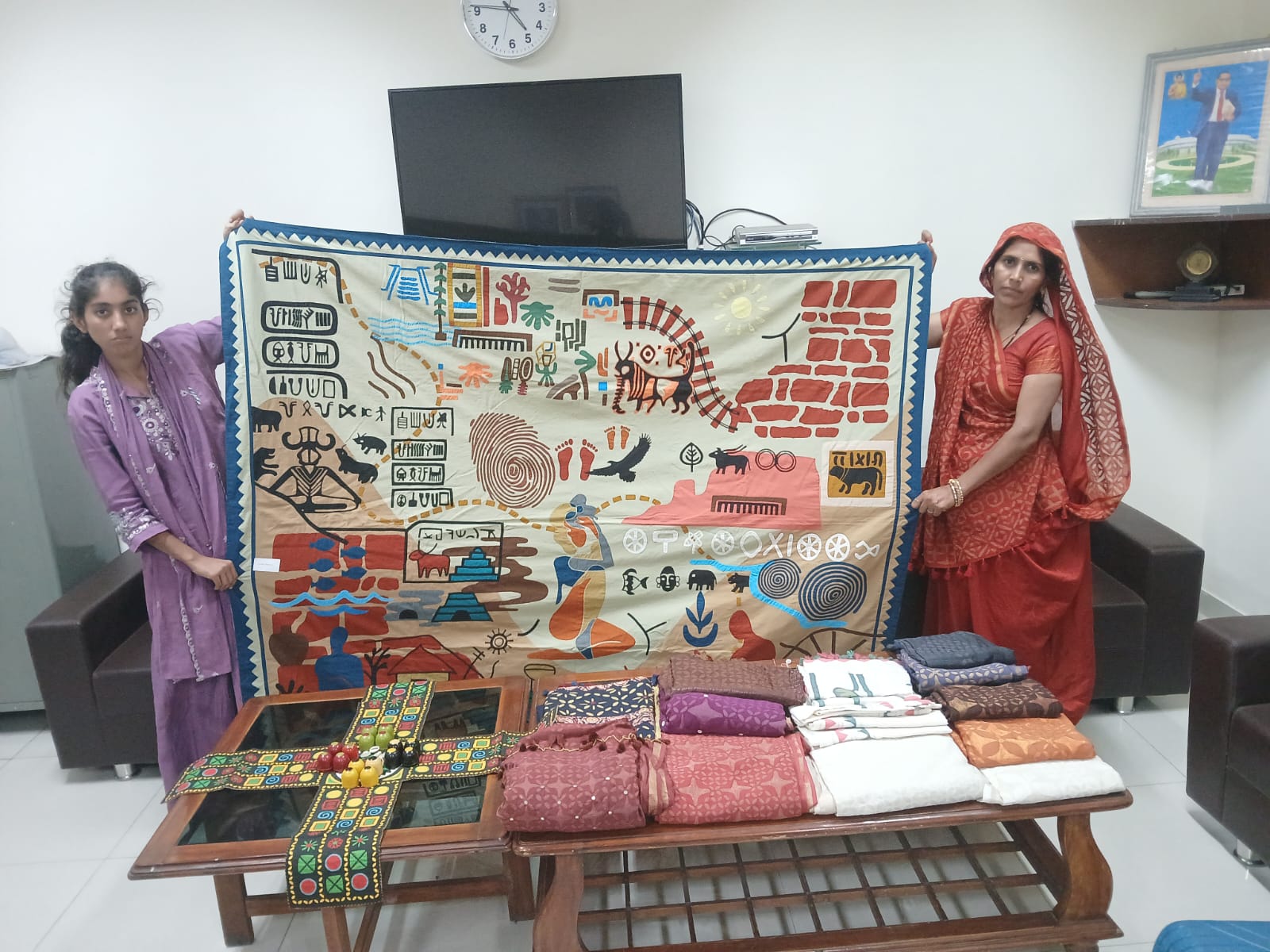 બનાસકાંઠાની 5000 વર્ષ જૂની અનોખી હસ્તકળા એપ્લિક વર્કને મળ્યો GI ટેગ