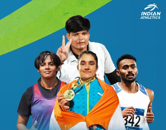 भारतीय एथलेटिक्स सीरीज के 14वें चरण में खिलाड़ियों ने किया शानदार प्रदर्शन