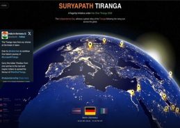 SURYAPATH TIRANGA Global Relay follows path of Rising Sun SURYAPATH TIRANGA Global Relay follows path of Rising Sun
