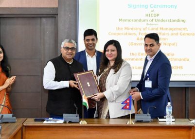 India and Nepal sign MoUs for eight development projects in education, health and agriculture