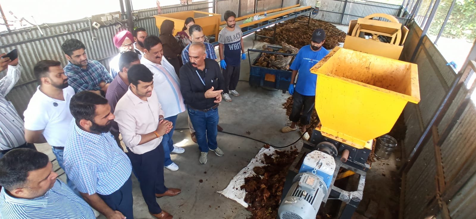 Jammu Municipal Corporation launches Coconut Shredding Unit at Bhagwati Nagar