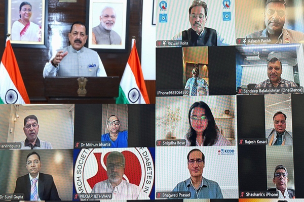 Dr Jitendra Singh Calls for Making Diabetes Prevention a National Priority