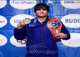 Kajal Dhochak wins second consecutive U20 World Wrestling title Kajal Dhochak wins second consecutive U20 World Wrestling title