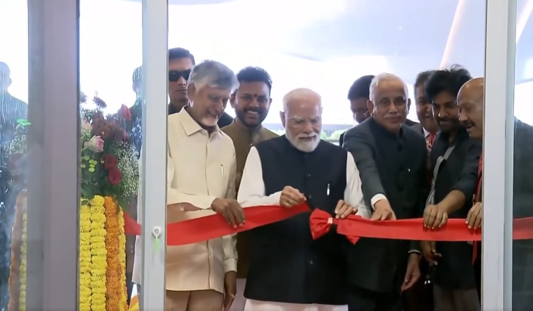 PM Modi inaugurates Alluri Sitarama Raju International Airport in Andhra Pradesh