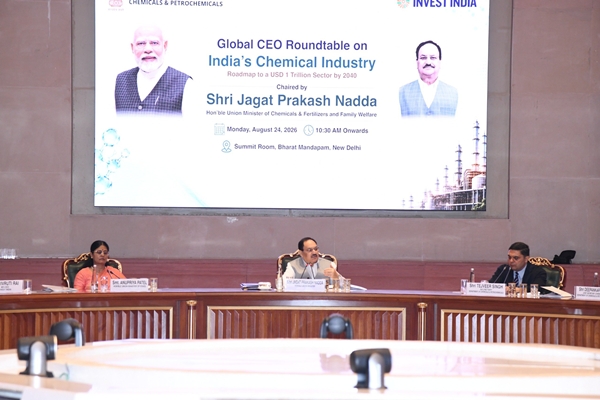 Chemical sector aims to touch one trillion-dollar vision by 2040, says Union Minister J P Nadda