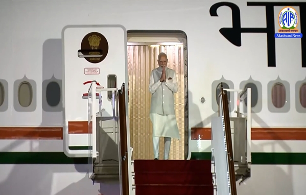 PM Modi Reaches Kyrgyz Republic to take part in 26th SCO Summit in Bishkek