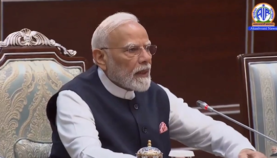 प्रधानमंत्री नरेन्‍द्र मोदी ने ताशकंद में उज्बेकिस्तान के राष्ट्रपति शफकत मिर्ज़ियोयेफ से वार्ता की