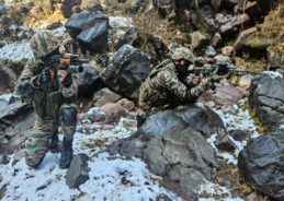 J&K: Security forces recover arms & ammunition from suspected hideout in Poonch J&K: Security forces recover arms & ammunition from suspected hideout in Poonch