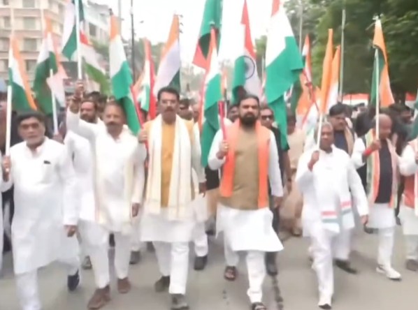 Tiranga Yatra held in Patna under Har Ghar Tiranga Campaign