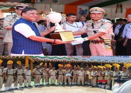 Assam: 15th Battalion TSR Contingent Secures First Place in Parade Exhibition