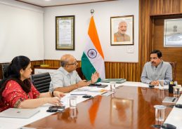 Education Minister Pralhad Joshi reviews progress of ongoing education initiatives Education Minister Pralhad Joshi reviews progress of ongoing education initiatives
