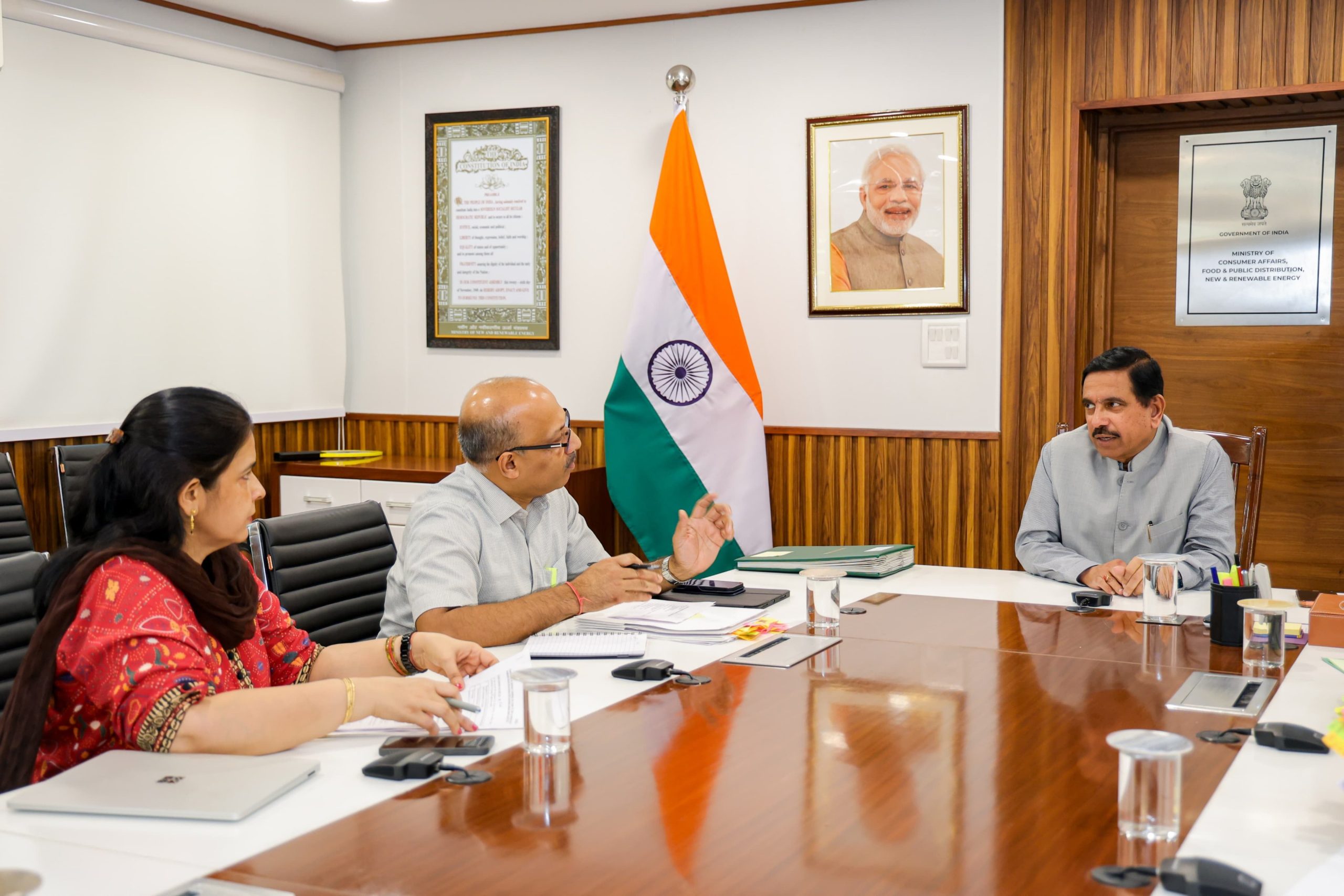 Education Minister Pralhad Joshi reviews progress of ongoing education initiatives