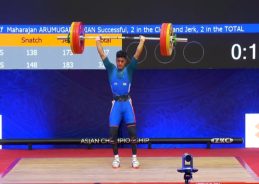 Asian Junior Weightlifting Championships: Maharajan Arumugapandian Clinches Silver