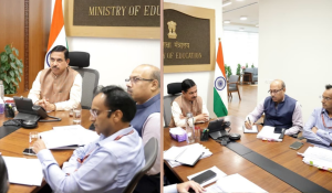 Education Minister Pralhad Joshi reviews proposal to continue National Means-cum-Merit Scholarship Scheme