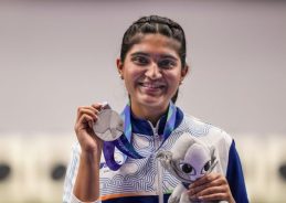 Esha Singh wins silver in women’s 25m pistol at Asian Games