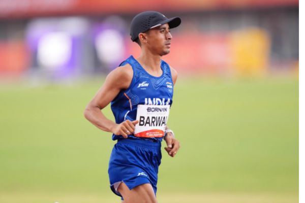 Sawan Barwal wins silver in men’s marathon at Asian Games 2026