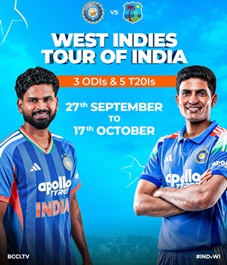 First ODI of 3-match series between India & West Indies to be played in Thiruvananthapuram today