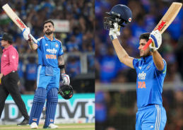 Kohli, Gill centuries power India to eight-wicket win over West Indies in first ODI