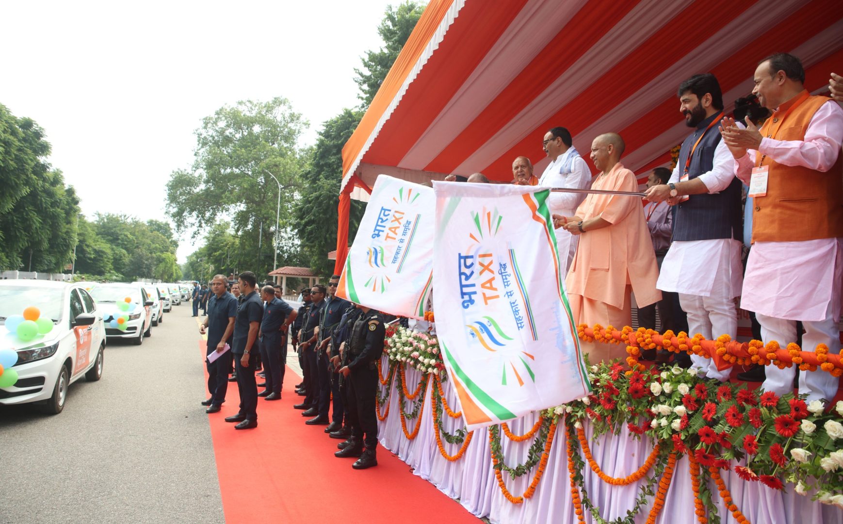 Uttar Pradesh CM launches Bharat Taxi, Krishak Samriddhi Yojana