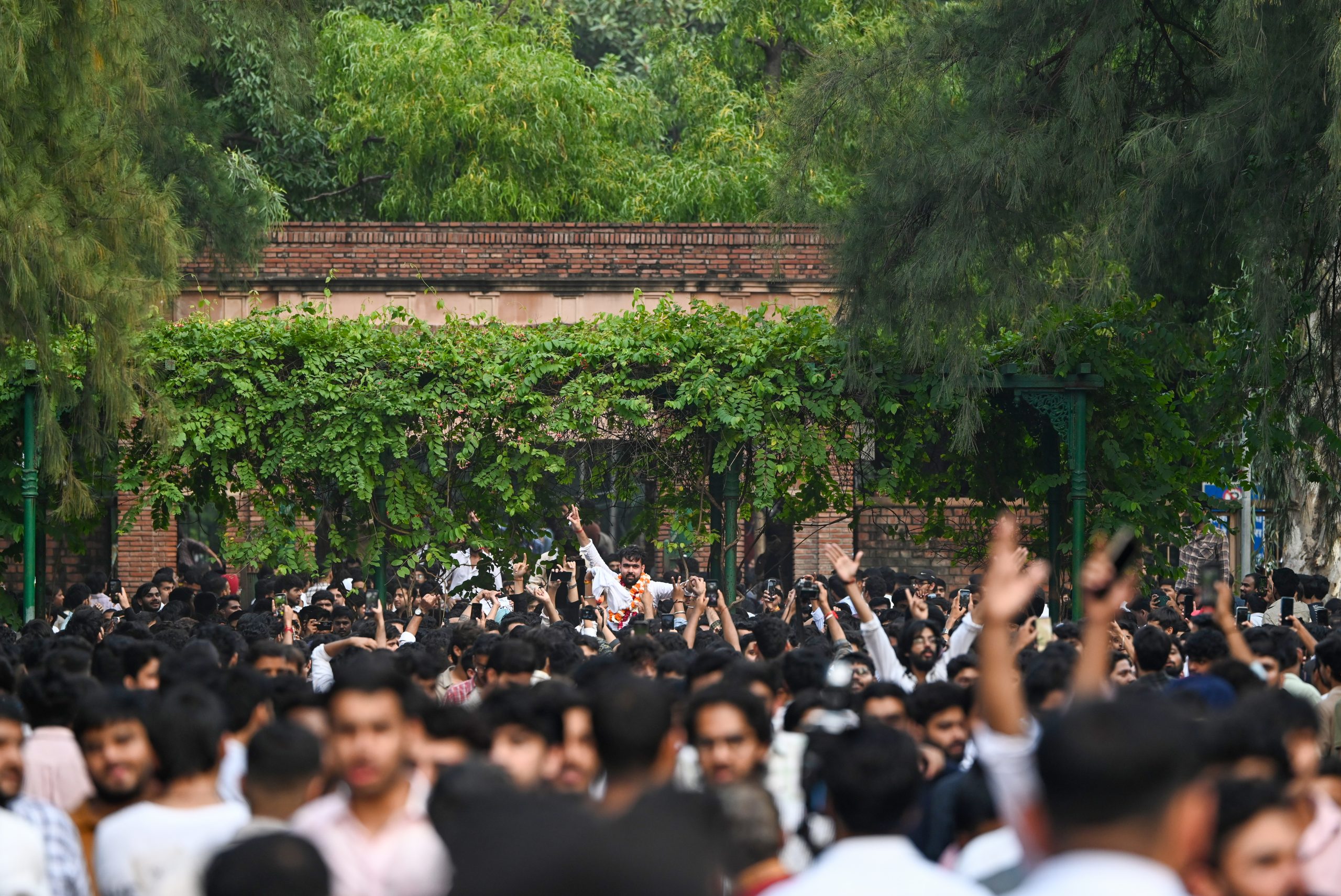 ABVP secures 3 major posts in Delhi University Students’ Union elections