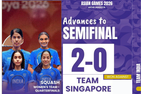 India’s Women’s Squash team reaches Asian Games semifinals