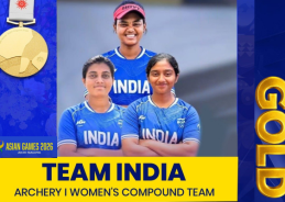 Indian Women’s Compound Archery team bags Gold medal at Asian Games in Japan Indian Women’s Compound Archery team bags Gold medal at Asian Games in Japan