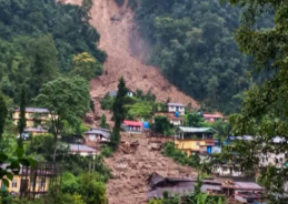 Continuous heavy rainfall triggers landslide in Sikkim’s Gyalshing district Continuous heavy rainfall triggers landslide in Sikkim’s Gyalshing district